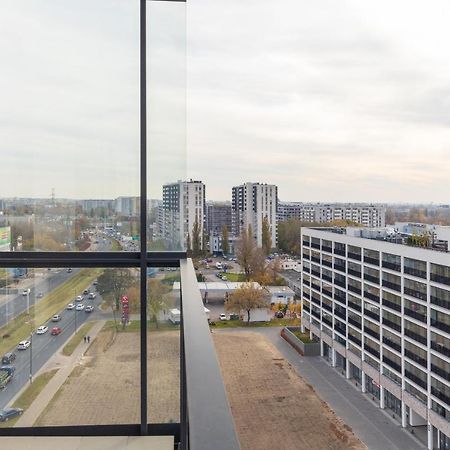 Wola Chic Blue Apartment Warsaw Exterior photo