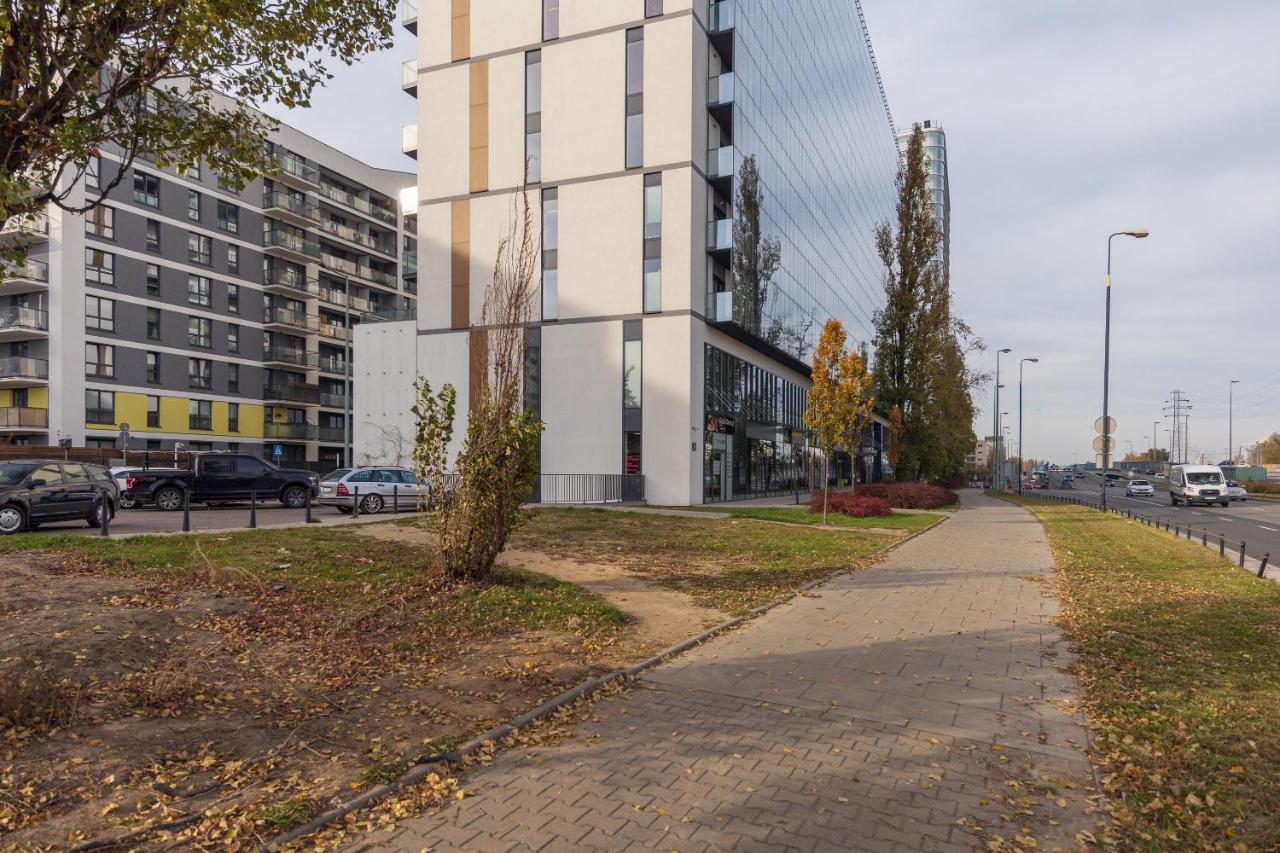 Wola Chic Blue Apartment Warsaw Exterior photo